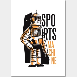 Sports Machine Robot Posters and Art